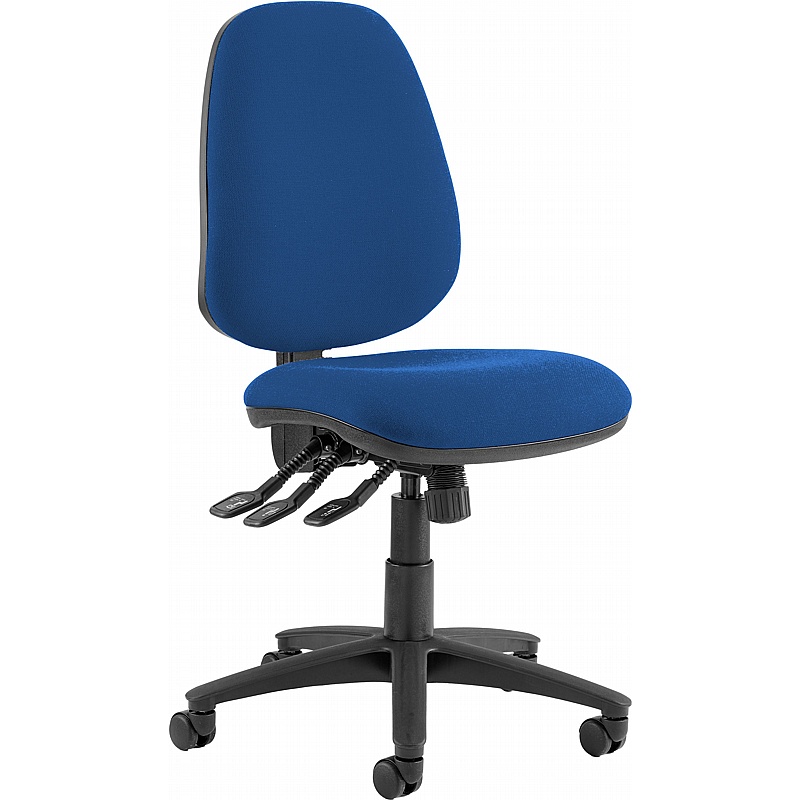 Kirby Heavy Duty 3-Lever Task Chairs - Office Chairs