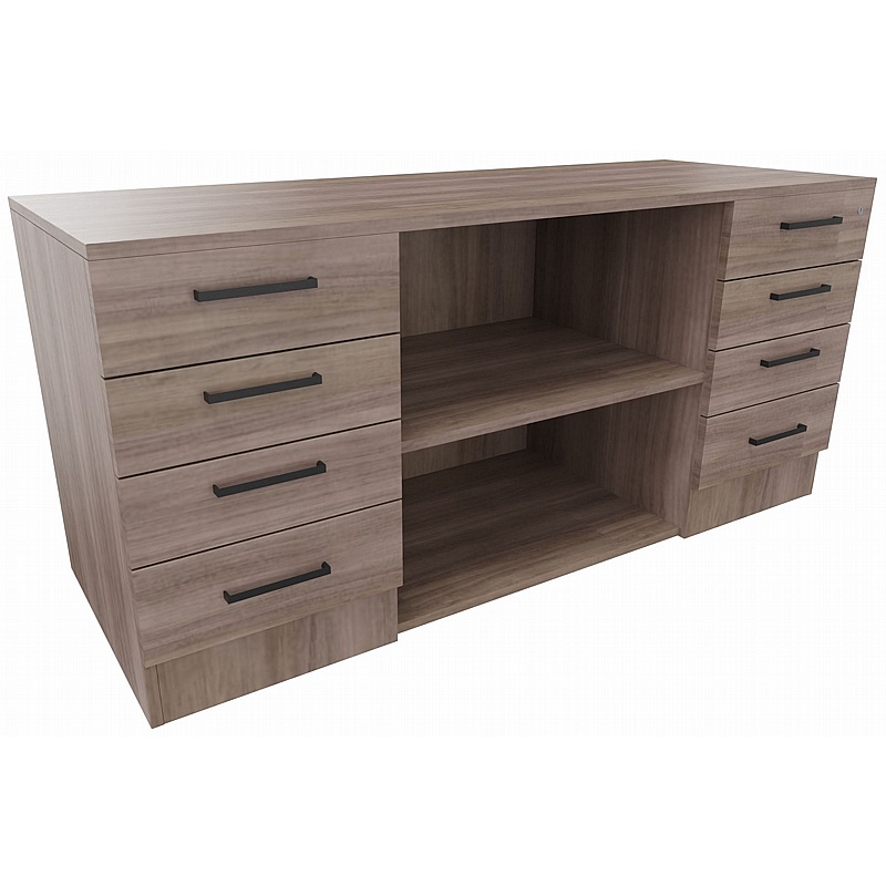 Elite Desk High Combination Storage Unit - Office Storage