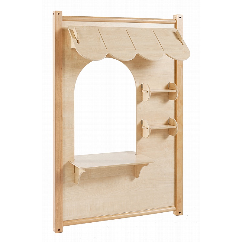 Toddler Role Play Maple Counter Panel - School Furniture