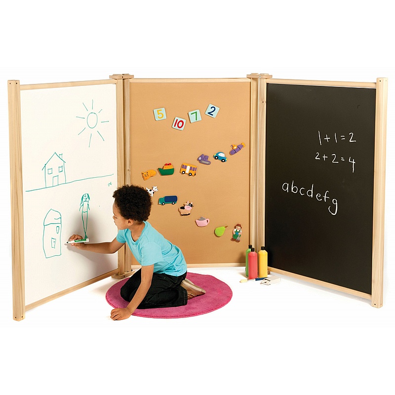 Toddler Role Play Creative Panel Set - School Furniture