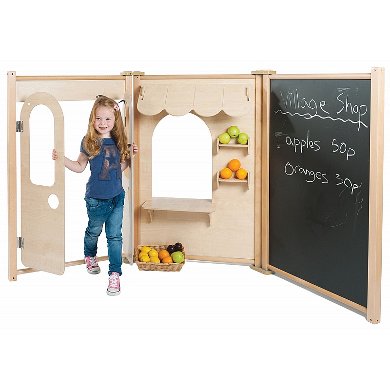 Toddler Role Play Shop Panel Set - School Furniture