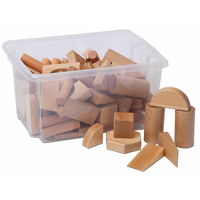 STEM Solid Multi Shape Building Blocks - School Furniture