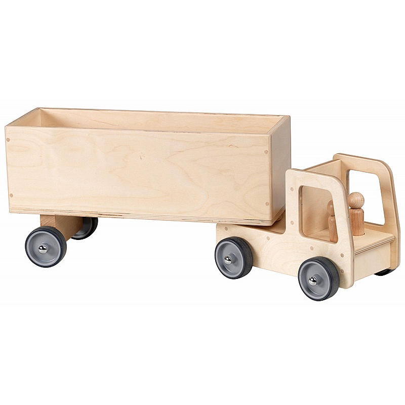 Nursery Giant Lorry with Box Trailer - School Furniture