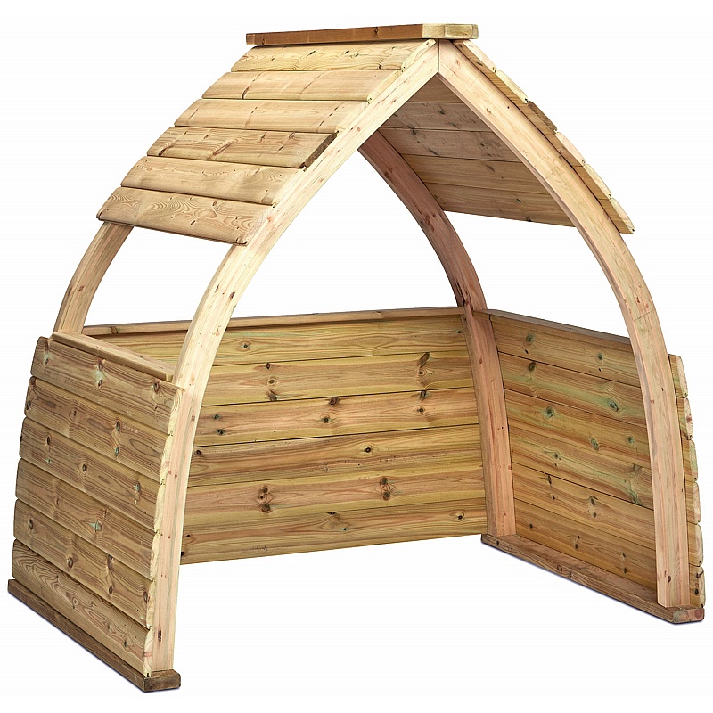 Adventure Tots Nursery Outdoor Play Shelter - School Furniture