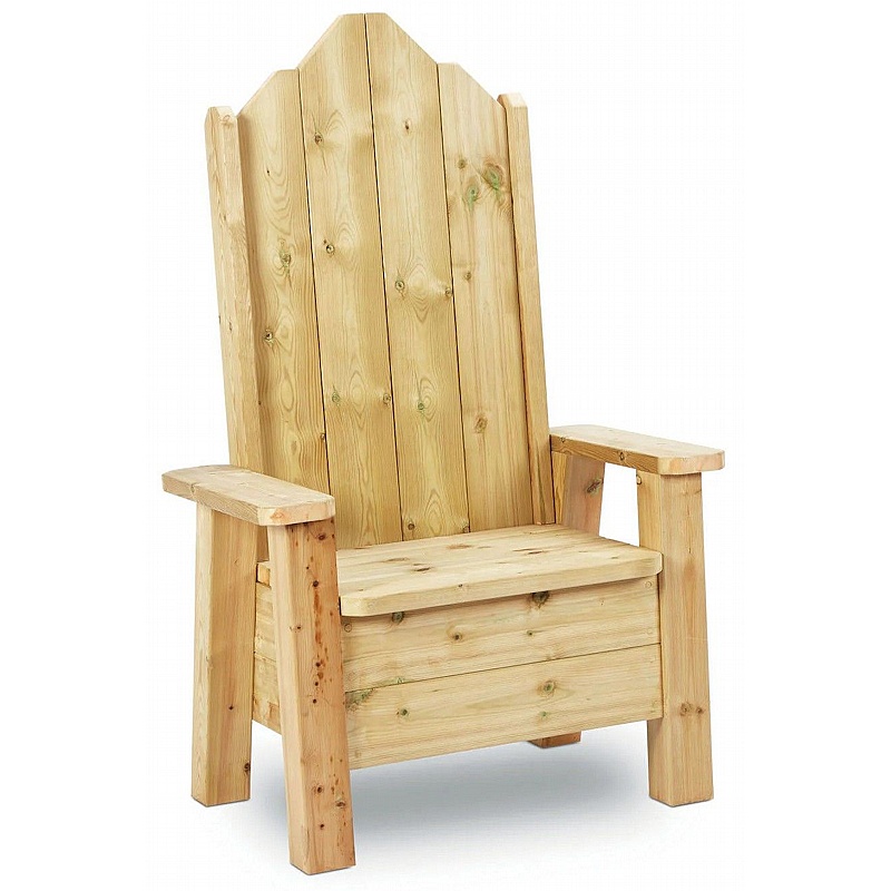 Adventure Tots Nursery Outdoor Teacher Story Telling Chair - School Furniture