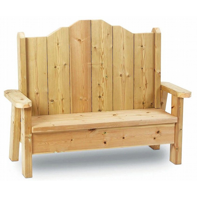 Adventure Tots Nursery Outdoor Story Telling Bench - School Furniture