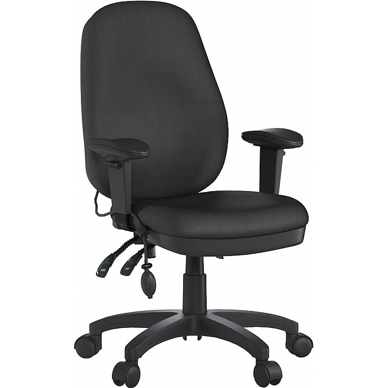 Harrison Ergonomic High Back Operator Chairs - Office Chairs