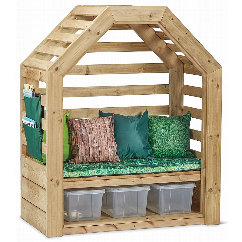 Adventure Tots Nursery Outdoor Reading Nook - School Furniture