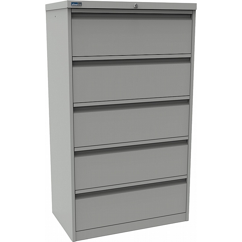 Silverline Media Filing and Index Cabinets - Office Storage