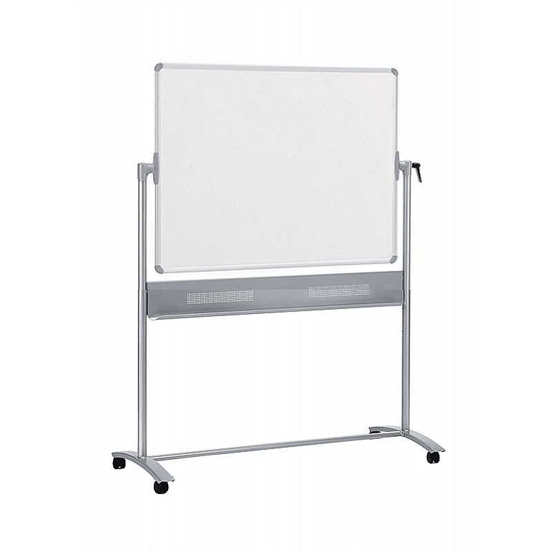 Nobo Value Mobile Non-Magnetic Swivel Whiteboards - Display Equipment