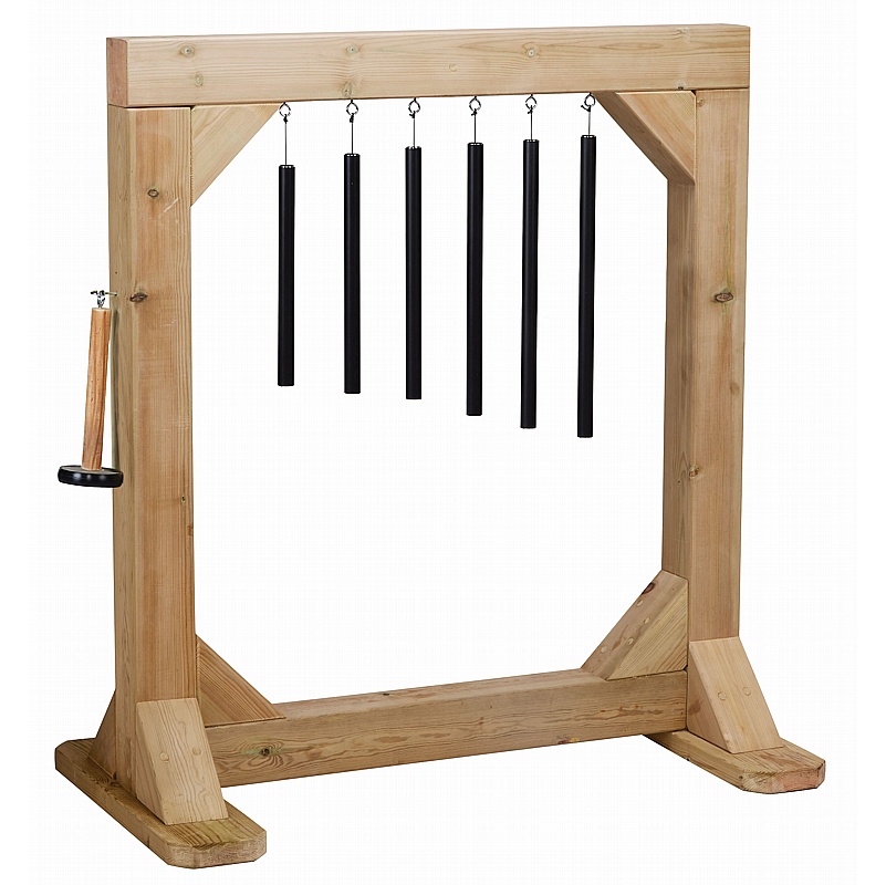 Adventure Tots Nursery Outdoor Sensory Chime Frame - School Furniture