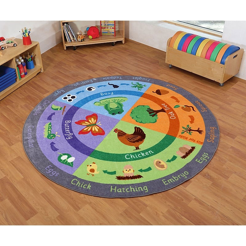 Life Cycle Carpet - School Furniture