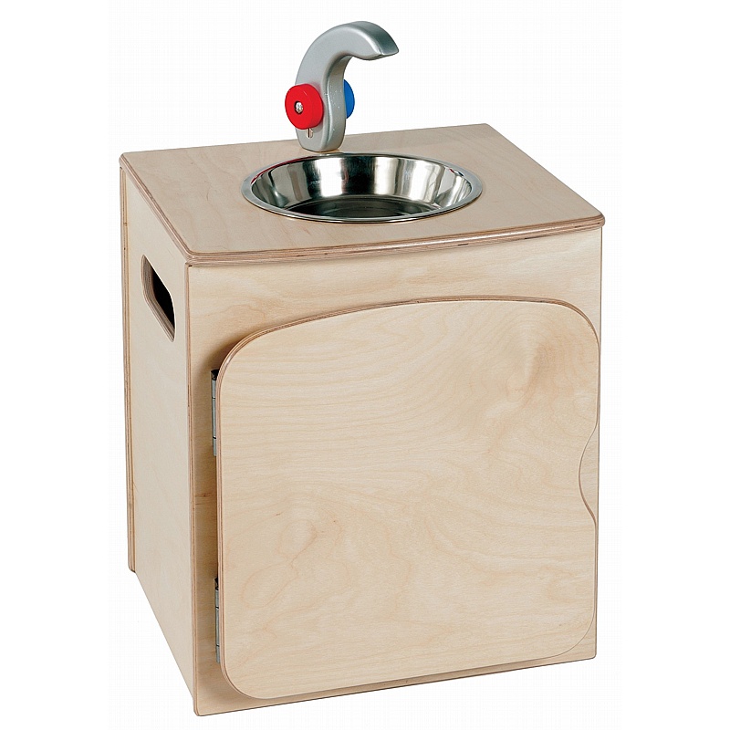 Mini Chef Under 2's Wooden Tap and Sink - School Furniture