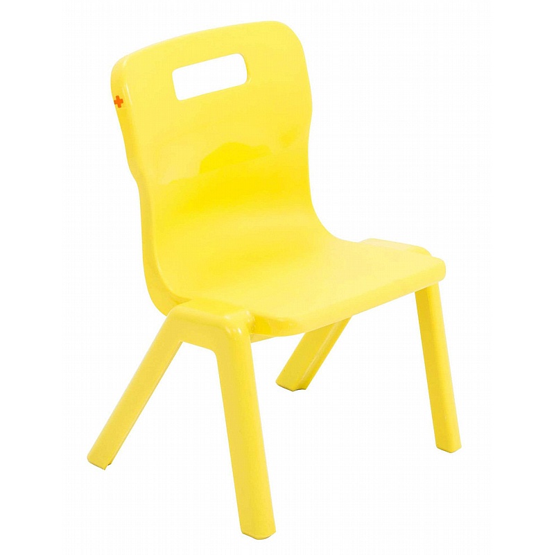 Titan 3-4 Years One Piece Nursery School Chairs - School Furniture