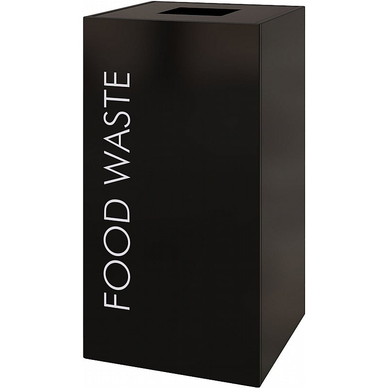 Silverline Metal Food Waste Bins - Office Accessories