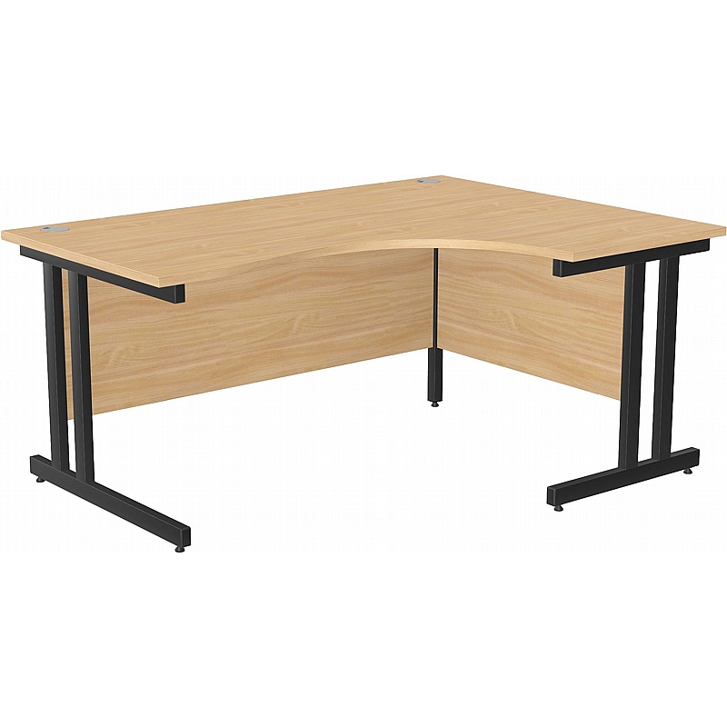 Ashford Ergonomic Radial Cantilever Office Desks - Office Desks