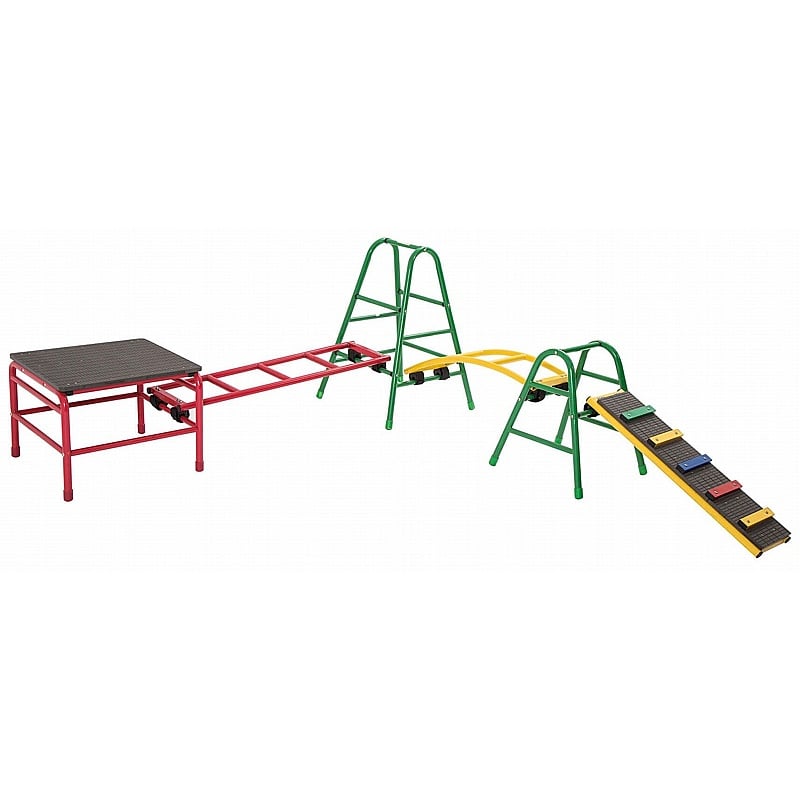 Little Leapers Modular Outdoor 6 Piece Gym Set - School Furniture