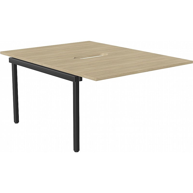 SmartLine Rectangular Back to Back Bench Extension Desks - Office Desks