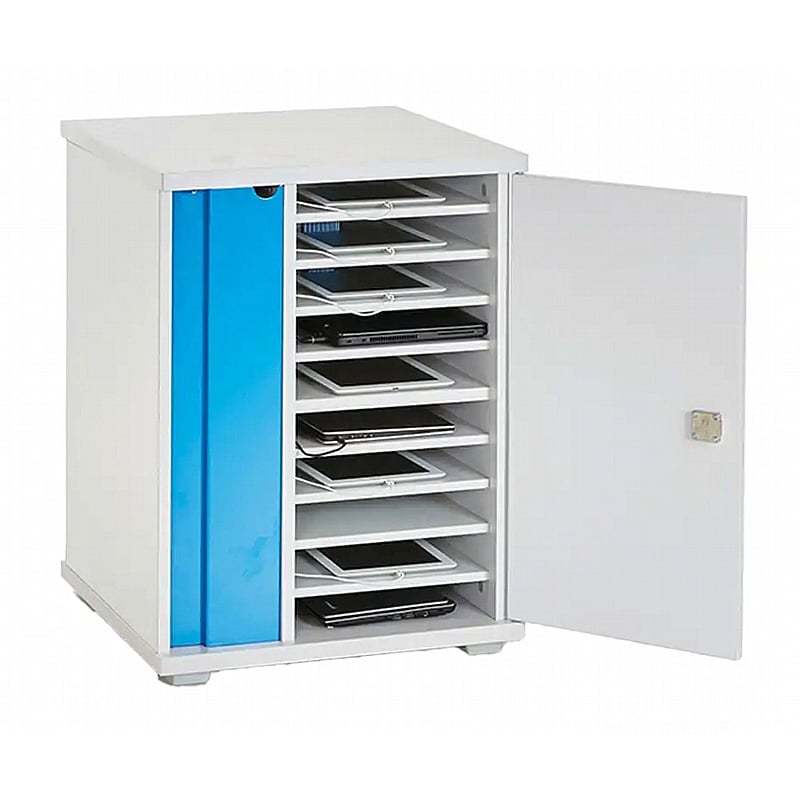 LapCabby Lyte 10H Horizontal Laptop Charging and Storage Cabinet - School Furniture