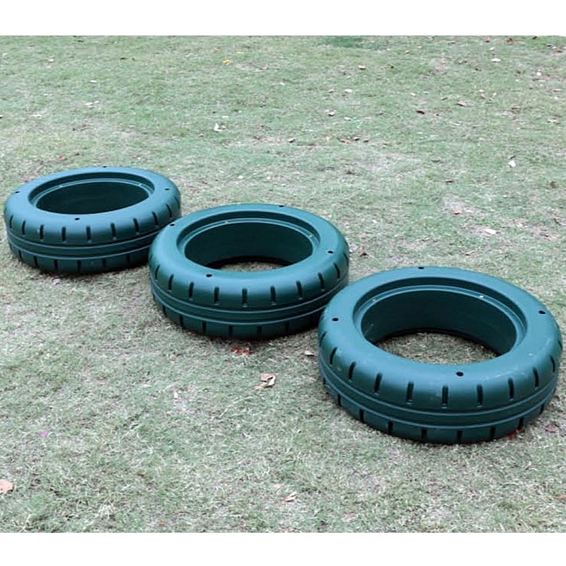 Tyre Outdoor Challenge Medium Set - School Furniture