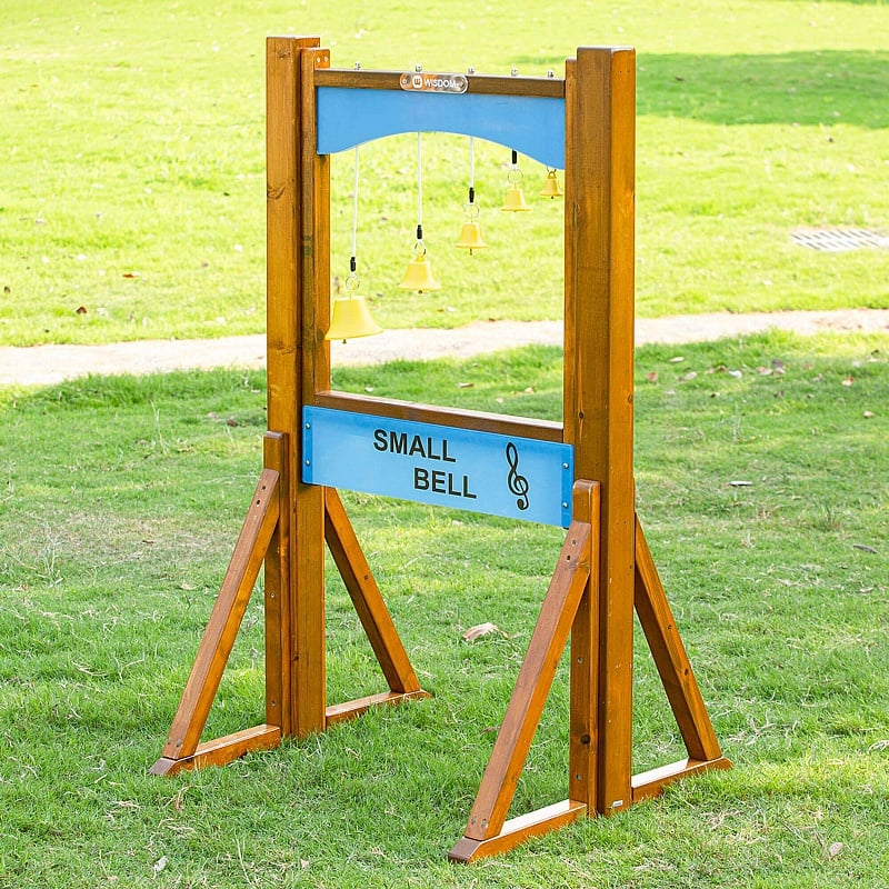 Small Bells Sensory Outdoor Music Frame - School Furniture