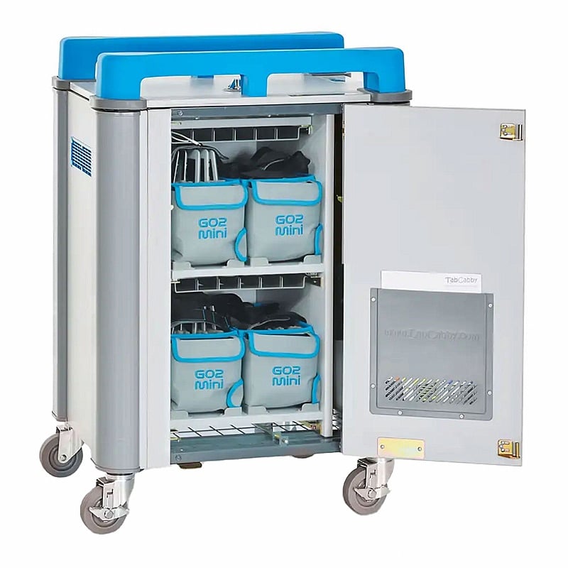 LapCabby Tab 20V Vertical Tablet Charging and Storage Trolley - School Furniture