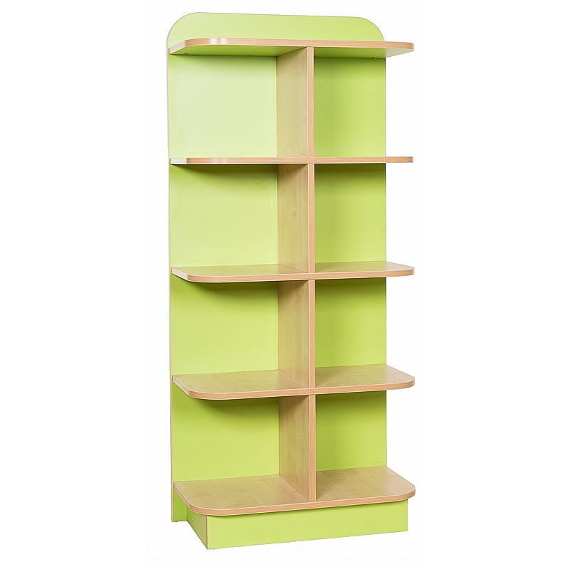 KubbyClass D-End Cap Library Bookcases - School Furniture