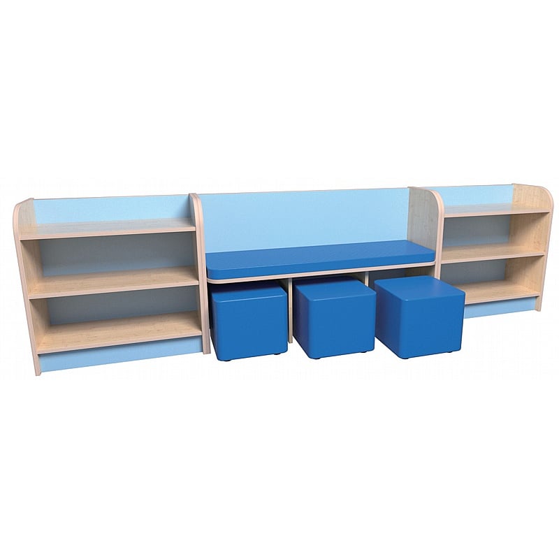 KubbyClass Library Reading Bench Bundle - School Furniture