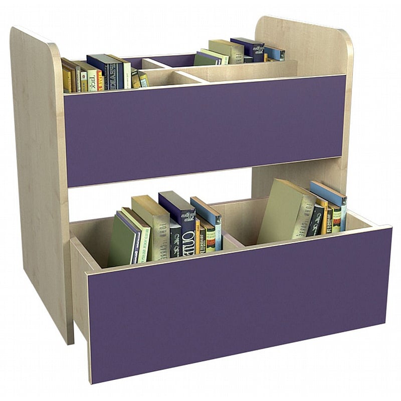 KubbyClass Library Open Top Book Store - School Furniture