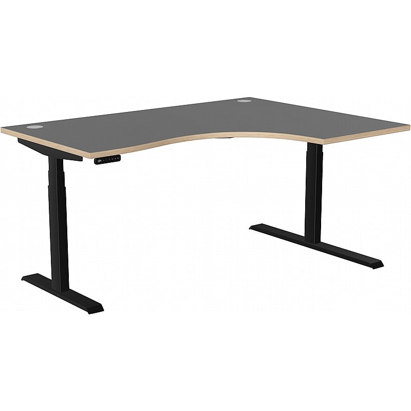 SmartLine Pro Ergonomic Radial Sit Stand Office Desks - Office Desks