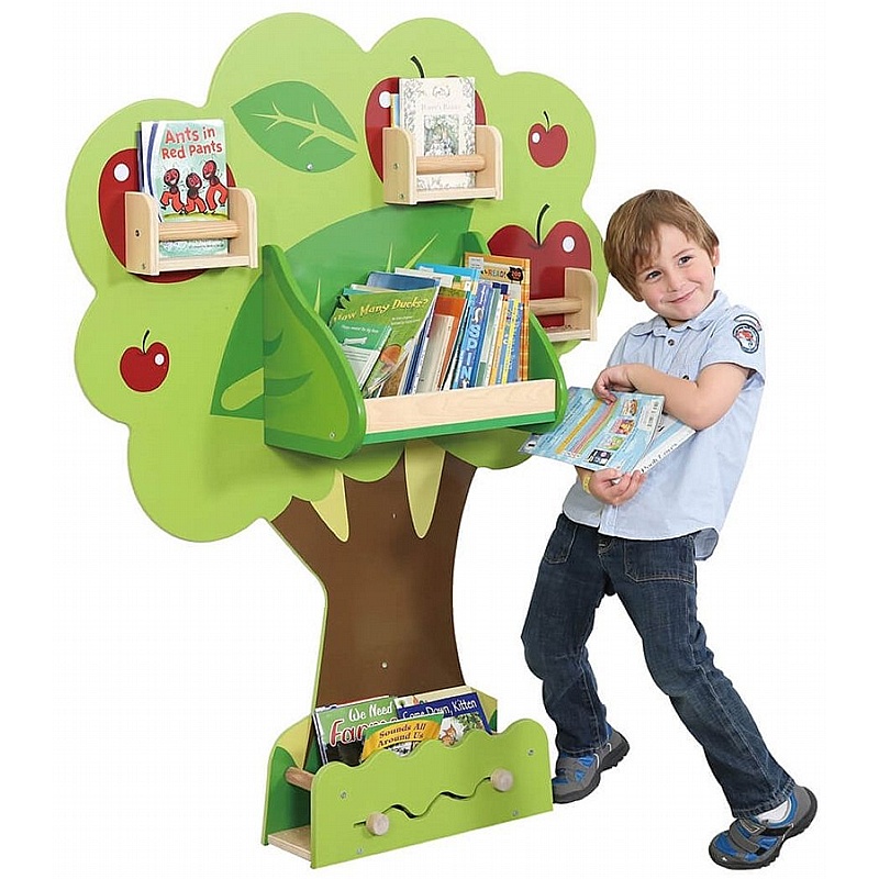 Bright Beginnings Apple Tree Nursery and Library Bookcase - School Furniture