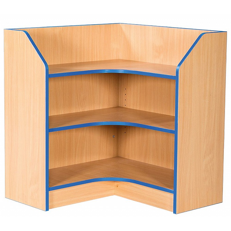 Folio Premium Library Internal Corner Bookcase - School Furniture