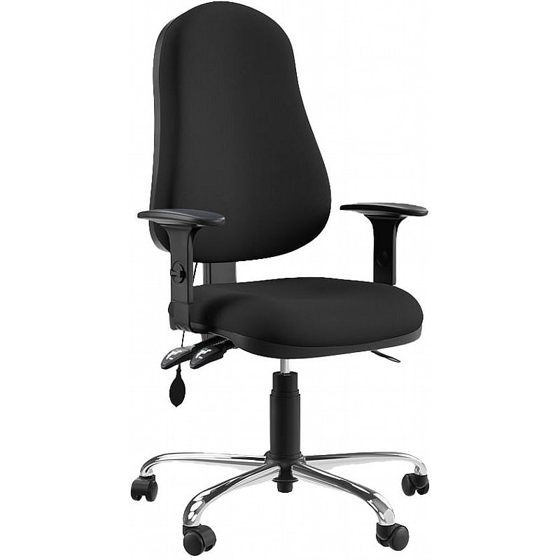 Orson 24 Hour 3-Lever Ergonomic Operator Chairs - Office Chairs