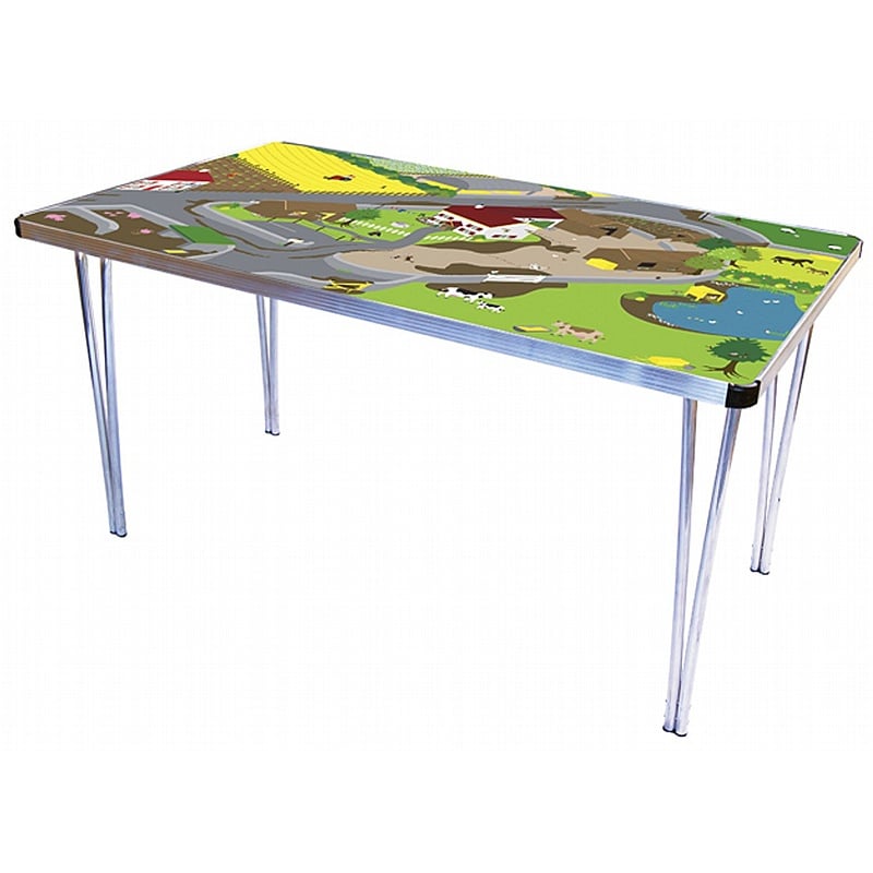 Gopak Activity Farm Folding Table - School Furniture