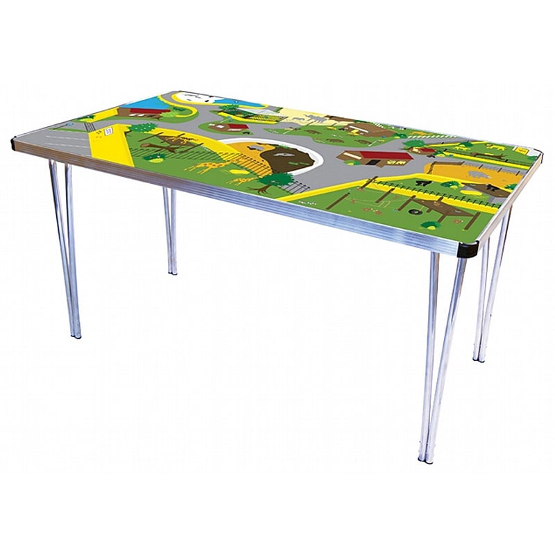 Gopak Activity Zoo Folding Table - School Furniture