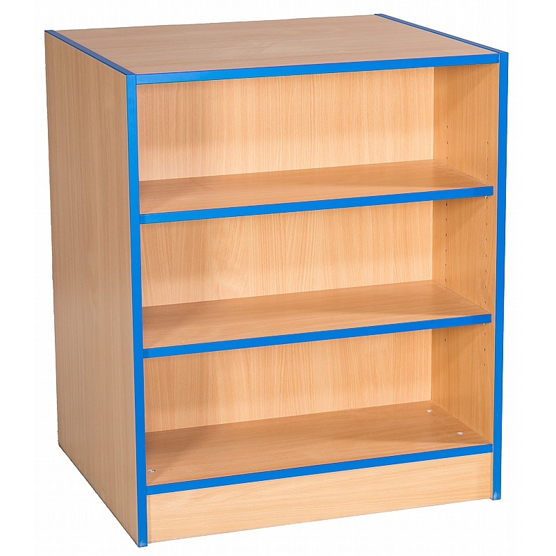 Folio Premium Library Flat Top Double Sided Bookcases - School Furniture