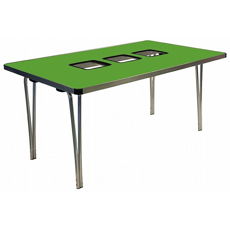 Gopak Folding Tables with Storage Tub Inserts (Tubs Included) - School Furniture