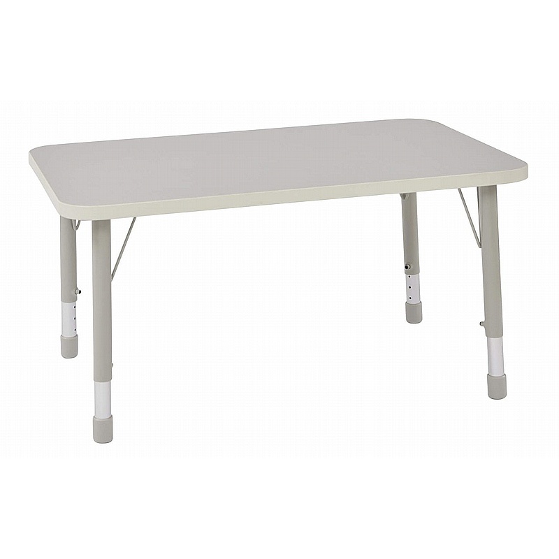 Modern Thrifty Height Adjustable Rectangular Tables - School Furniture