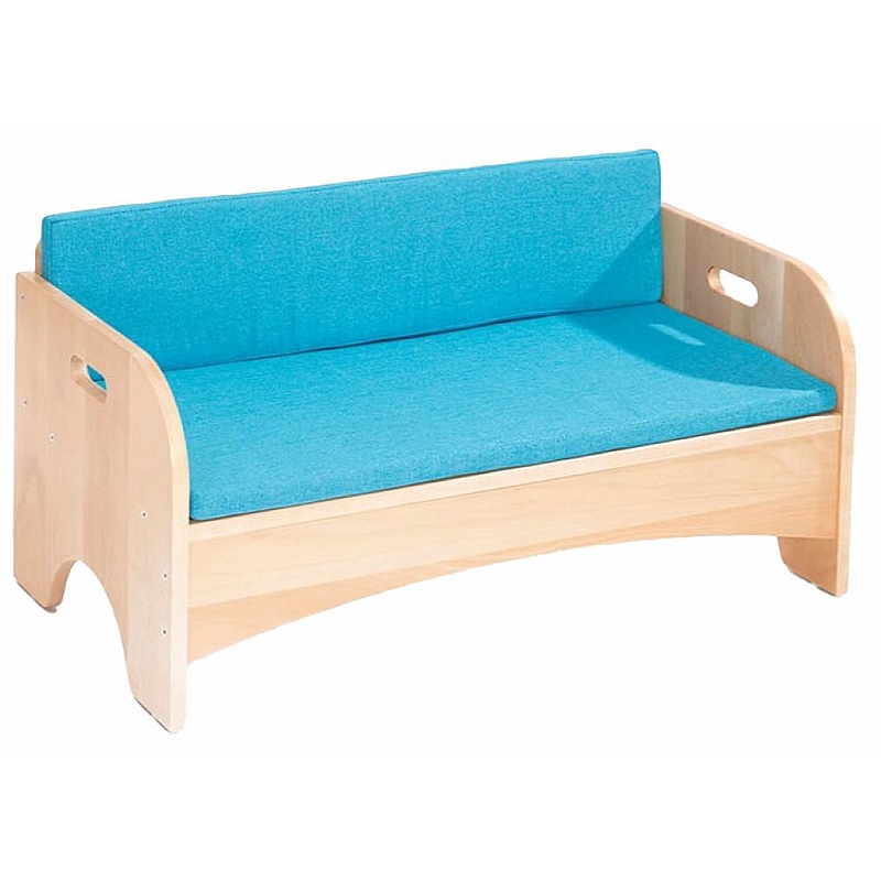 Zona Nursery and Library Reading Cushioned Sofa - School Furniture