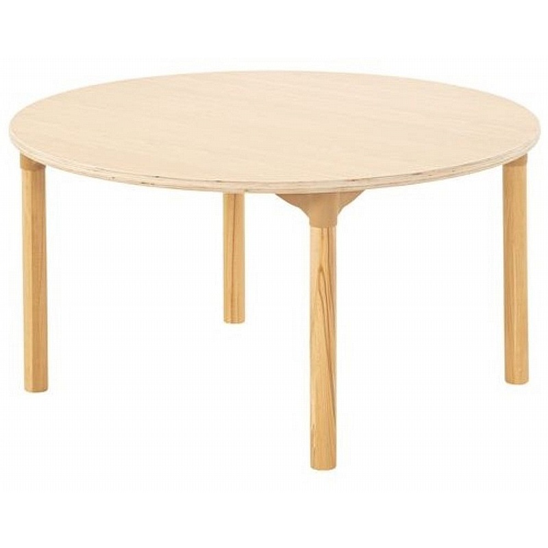 Zona Beechwood Circular Nursery and Pre School Tables - School Furniture