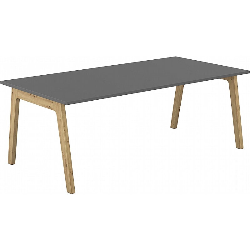 Foresta Scandi Rectangular Breakout and Meeting Tables - Meeting Room