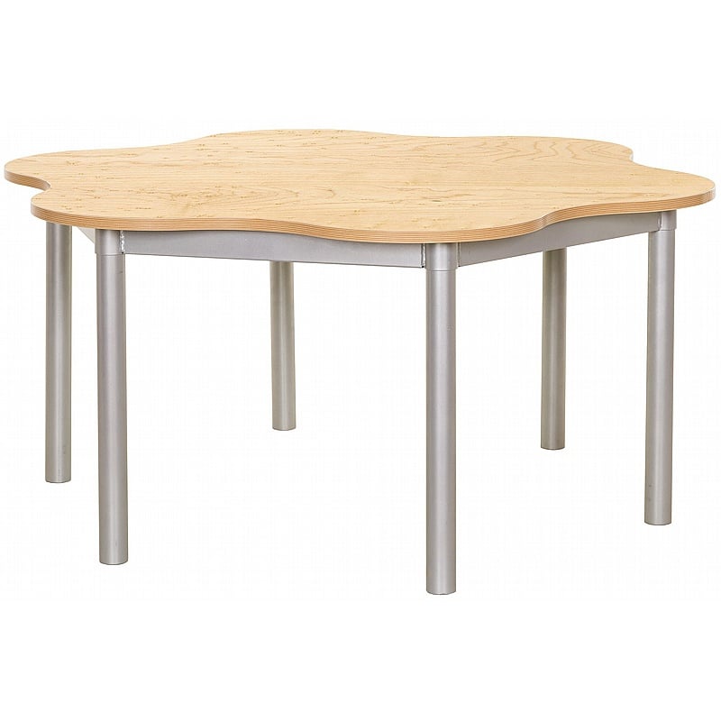 Campus 6 Leaf Petal School Tables - School Furniture