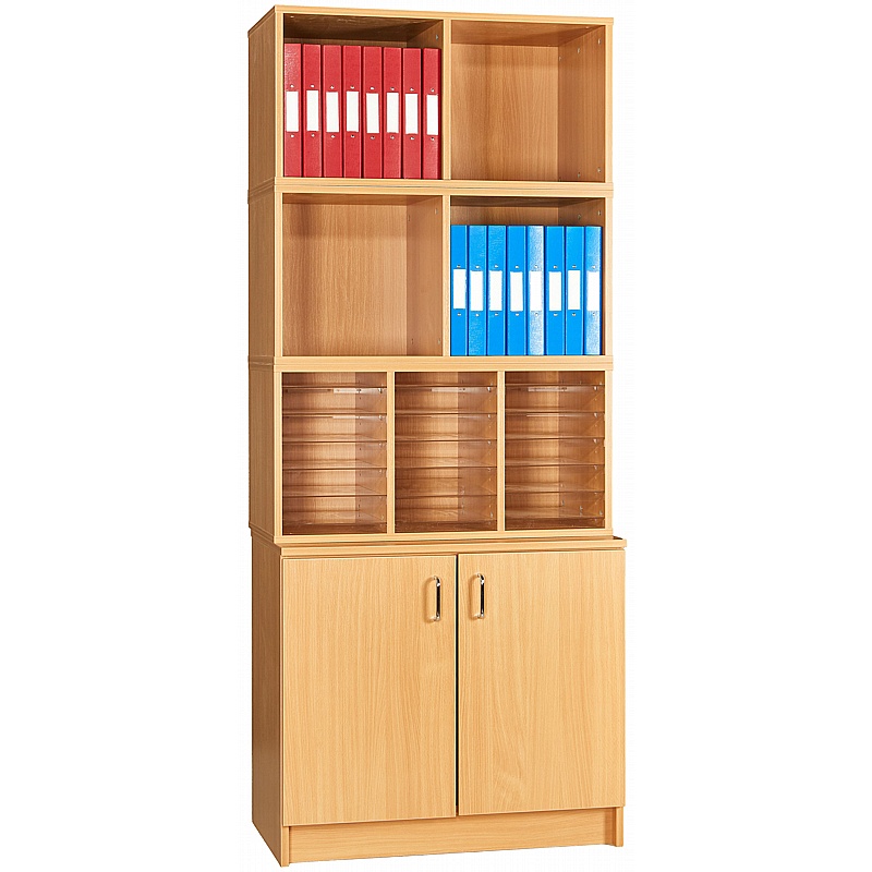 EduStore Office Organiser Slim Combination Cupboards - School Furniture