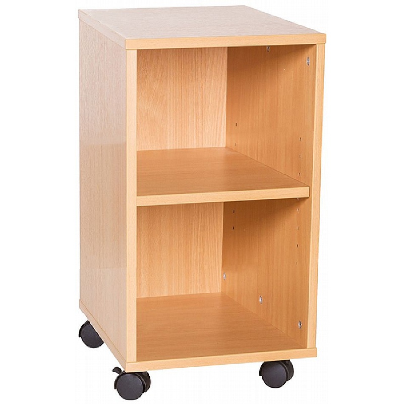 EduStore Narrow Mobile Bookcases - School Furniture