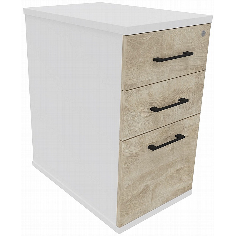 Unified Duo Desk High Pedestals - Office Storage