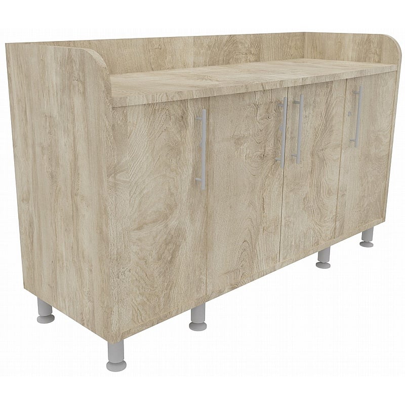 Unified Duo Boardroom 4 Door Credenza Storage Unit - Office Storage