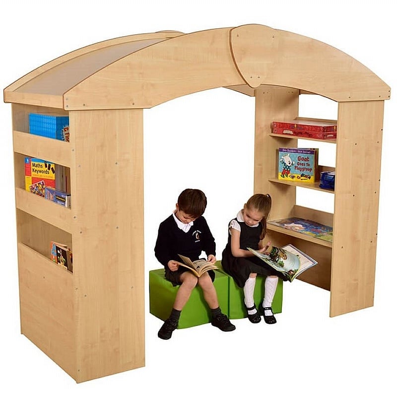 Maple Reading Tall Den Cave Set - School Furniture