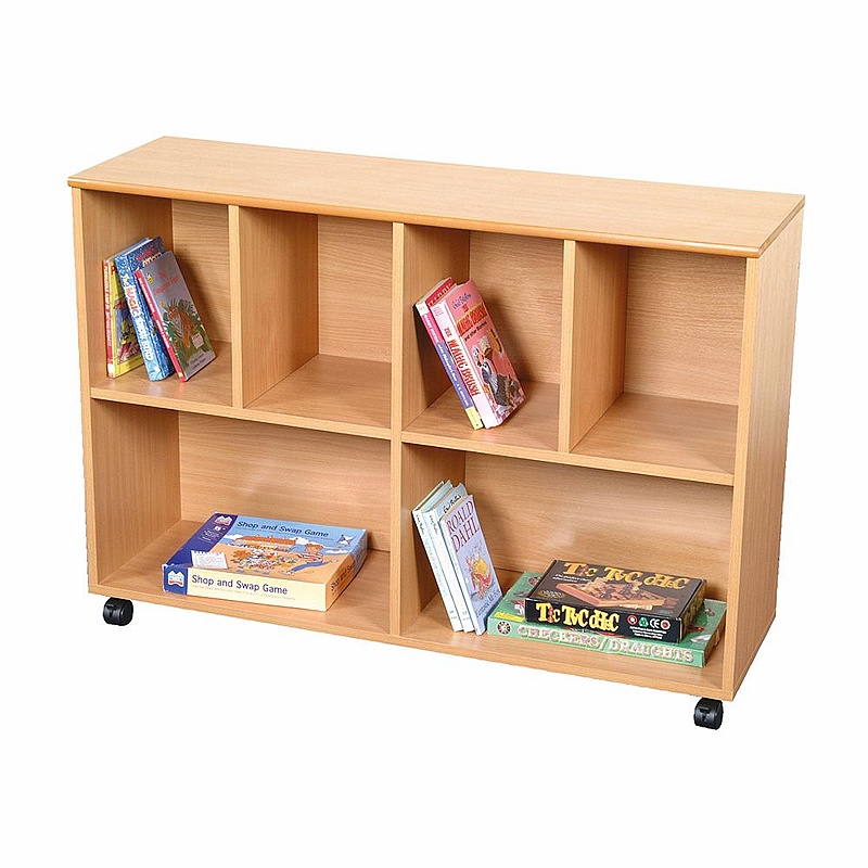 Beech Nursery and Library Straight Bookcase - School Furniture