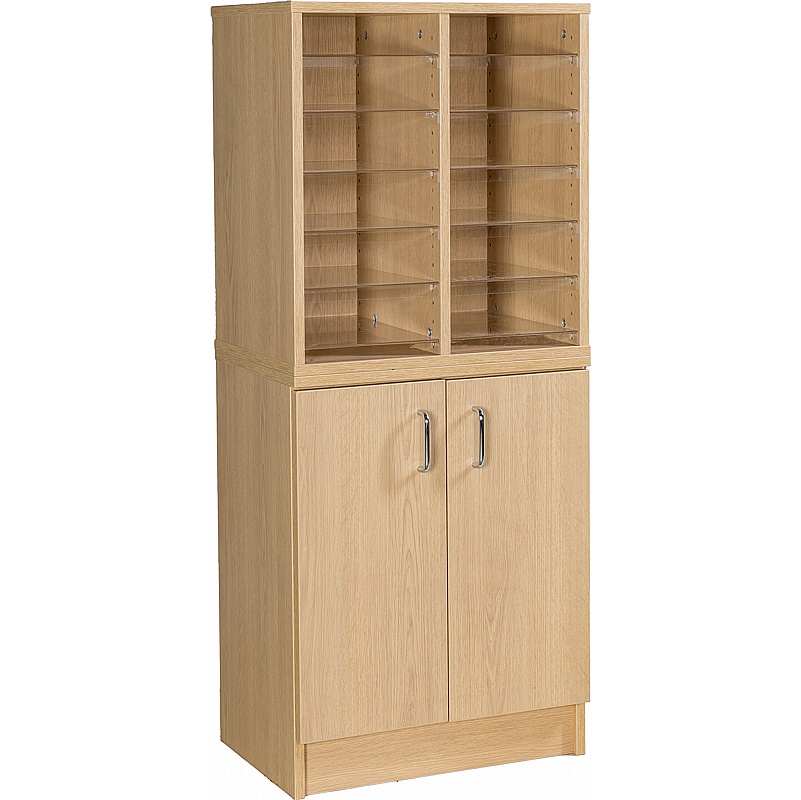 EduStore 12 Pigeonhole Combination Cupboards - School Furniture