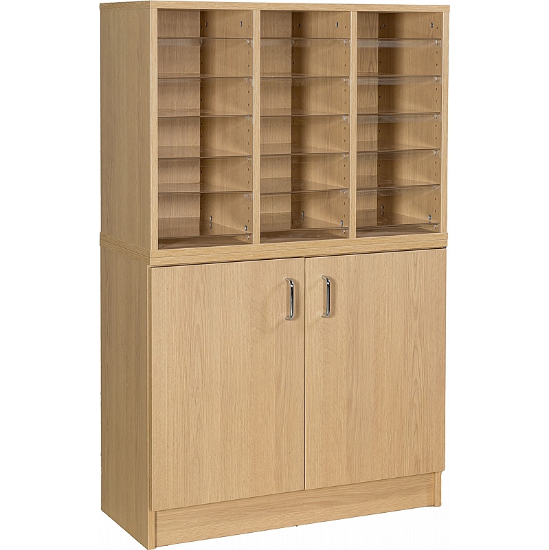 EduStore 18 Pigeonhole Combination Cupboards - School Furniture